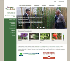 Groeneveredeling: carrousel, expertise gallery, een kolom Groeneveredeling: carrousel, expertise gallery, een kolom