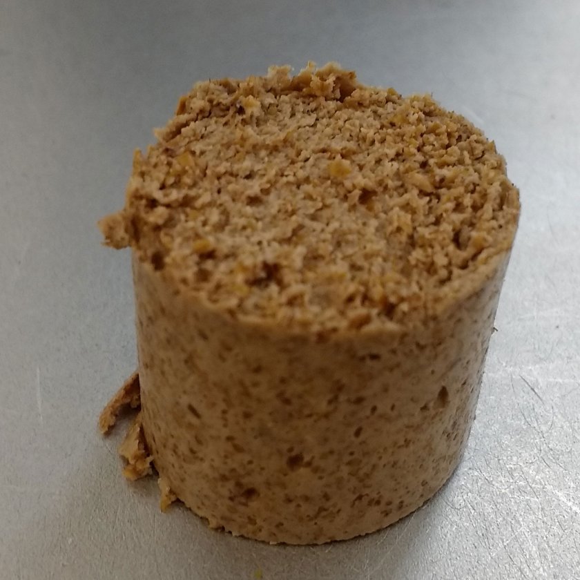 Textured mealworm paste Textured mealworm paste