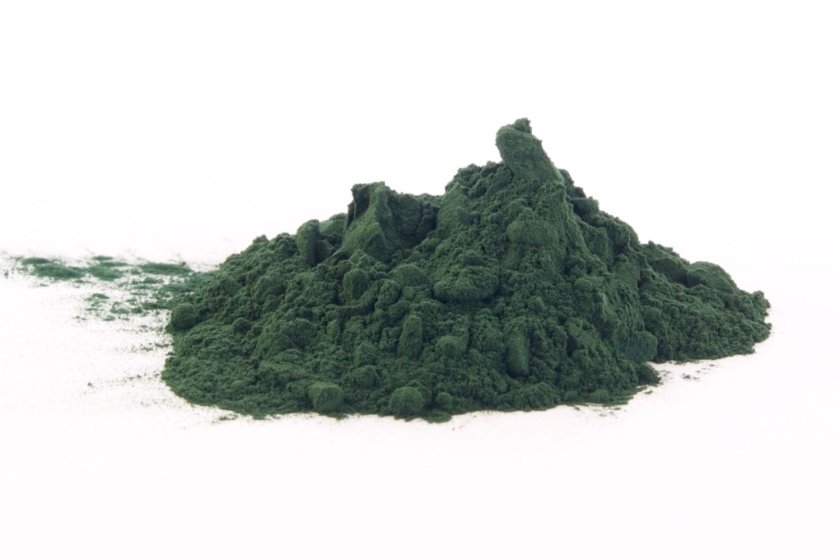 Gedroogde algen als supplement voor voedsel. Gedroogde algen als supplement voor voedsel.